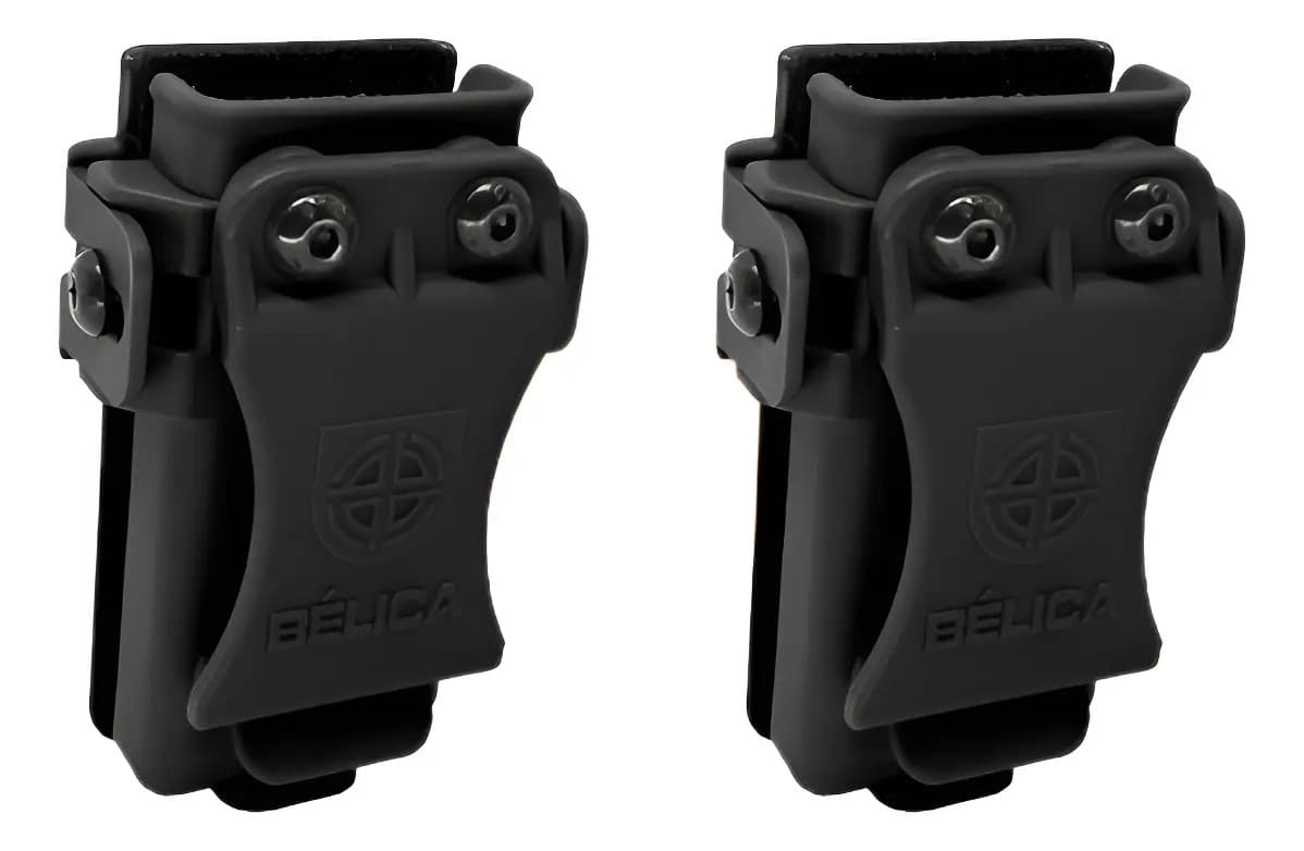 Kit 02 Porta Carregador Velado P/ Glock Taurus Beretta Imbel