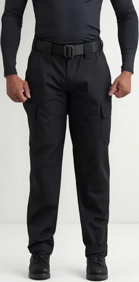 Calça Tática Cargo Invictus Preta New Combat Ripstop Tecflex