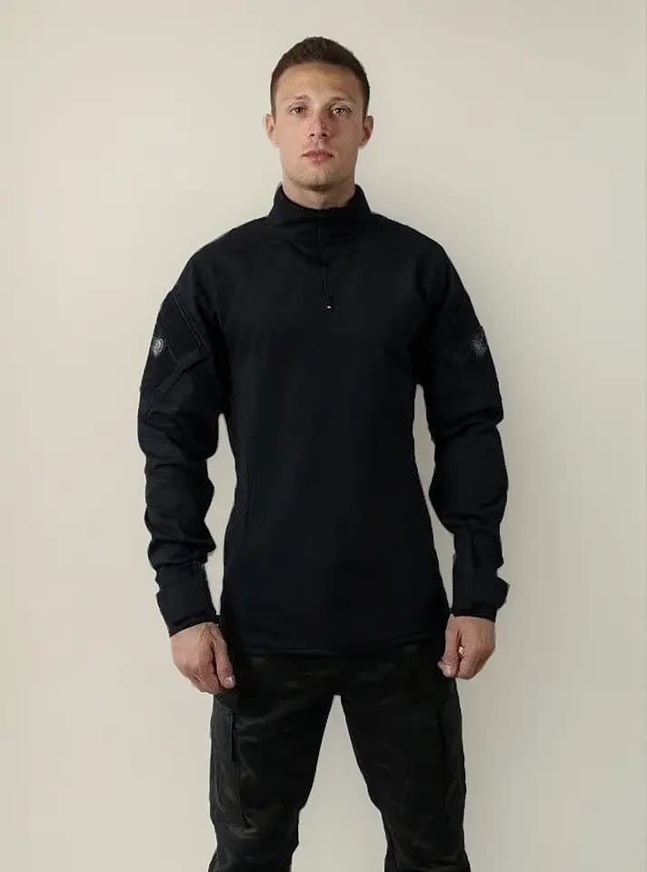 Combat Shirt Masculina  Preta  / Bélica