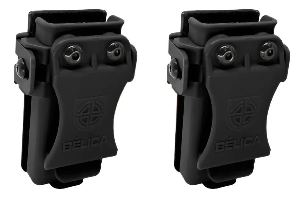 Kit 02 Porta Carregador Universal Velado Bélica Glock Taurus