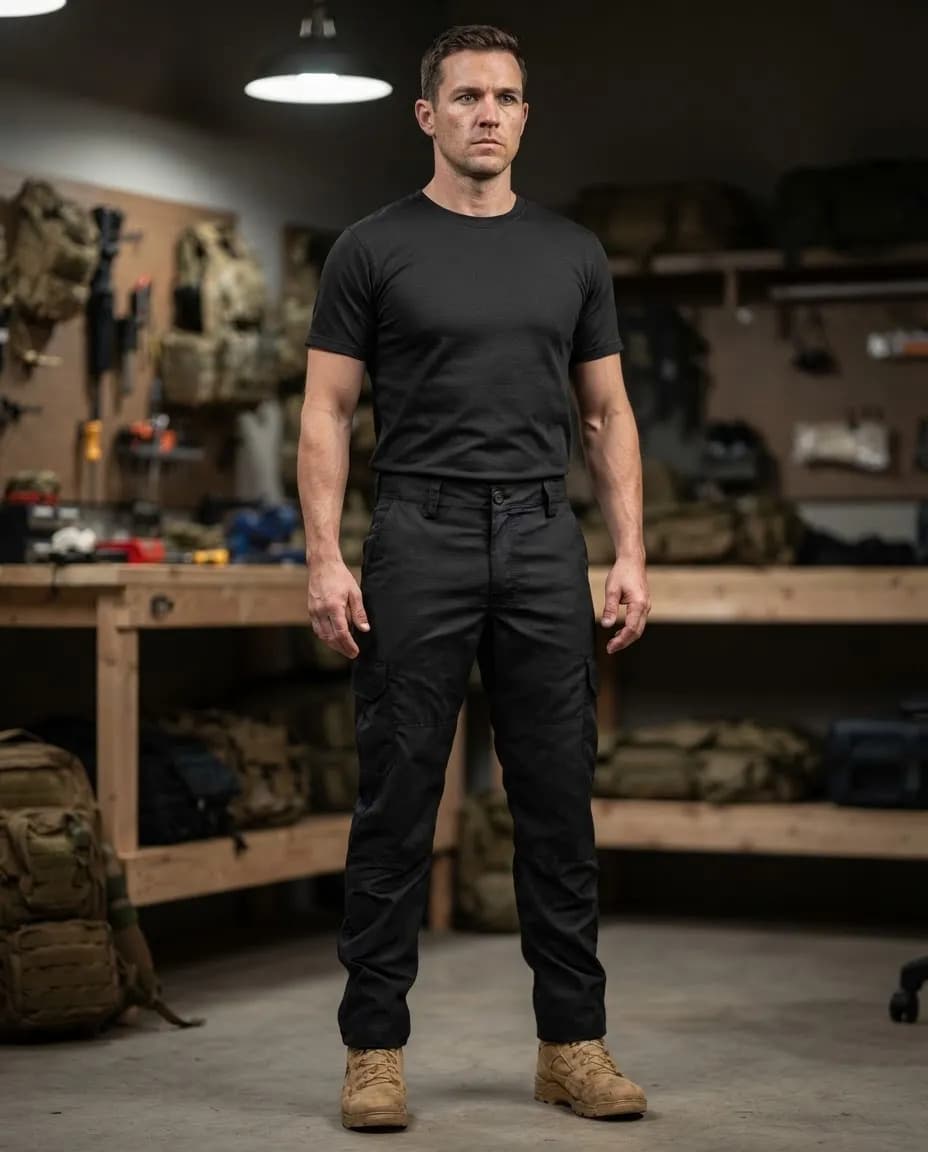 Calça Polly Ripstop Tática Militar Reforçada Resistente