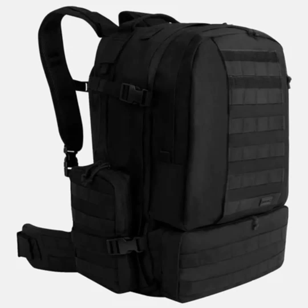 Mochila Defender 2.0 55l - Preta Invictus Molle