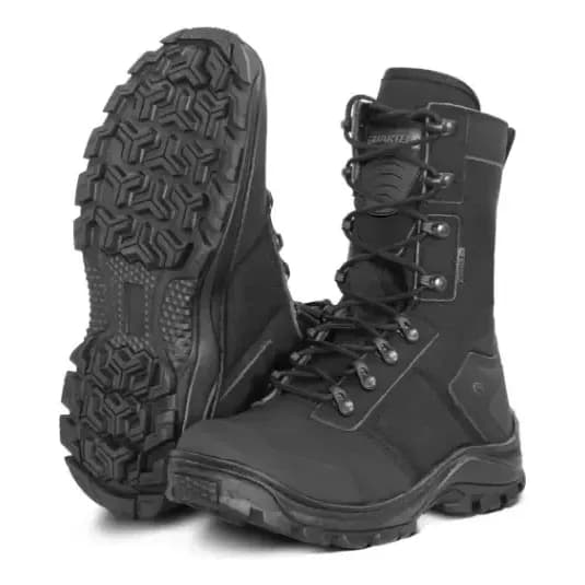 Coturno Bota Guartela Elite Bope Militar Leve Tatico Preto 41 Br