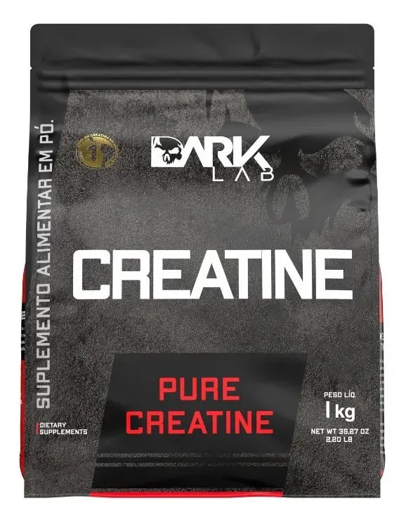 Creatina Monohidratada Pura 1kg Dark Lab Unidade Sem sabor