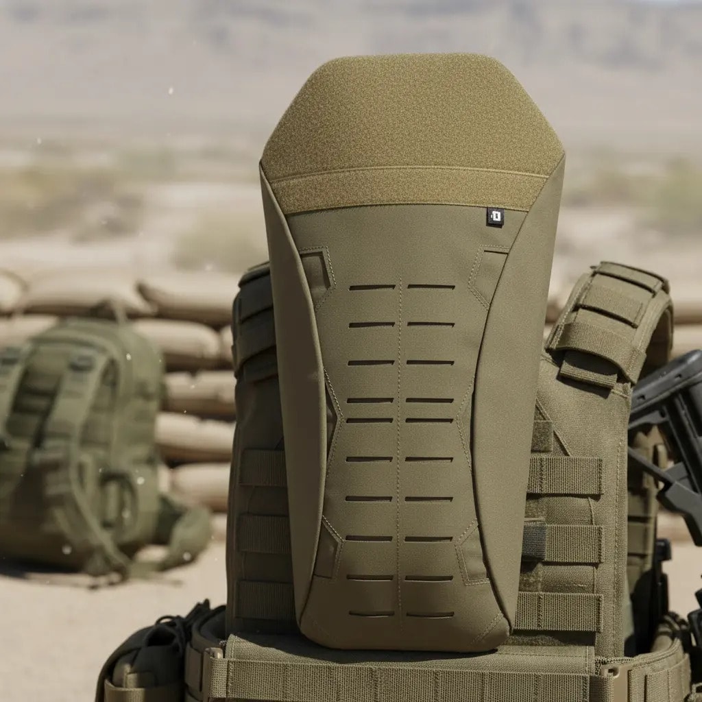 Porta Hidratação Invictus Bolso P/ Refil Colete : Tan Coyote