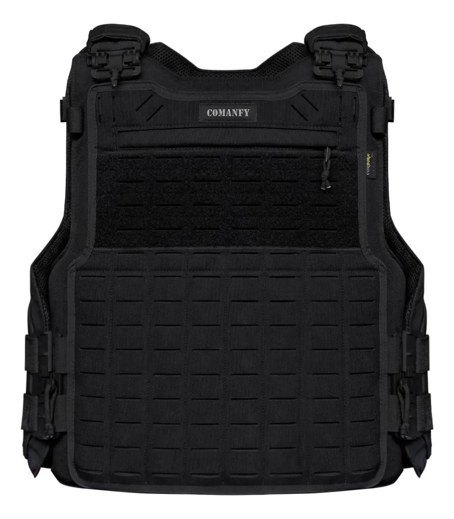 Capa Modular Comanfy Sparta Laser Cut Cordura Preto-estreito