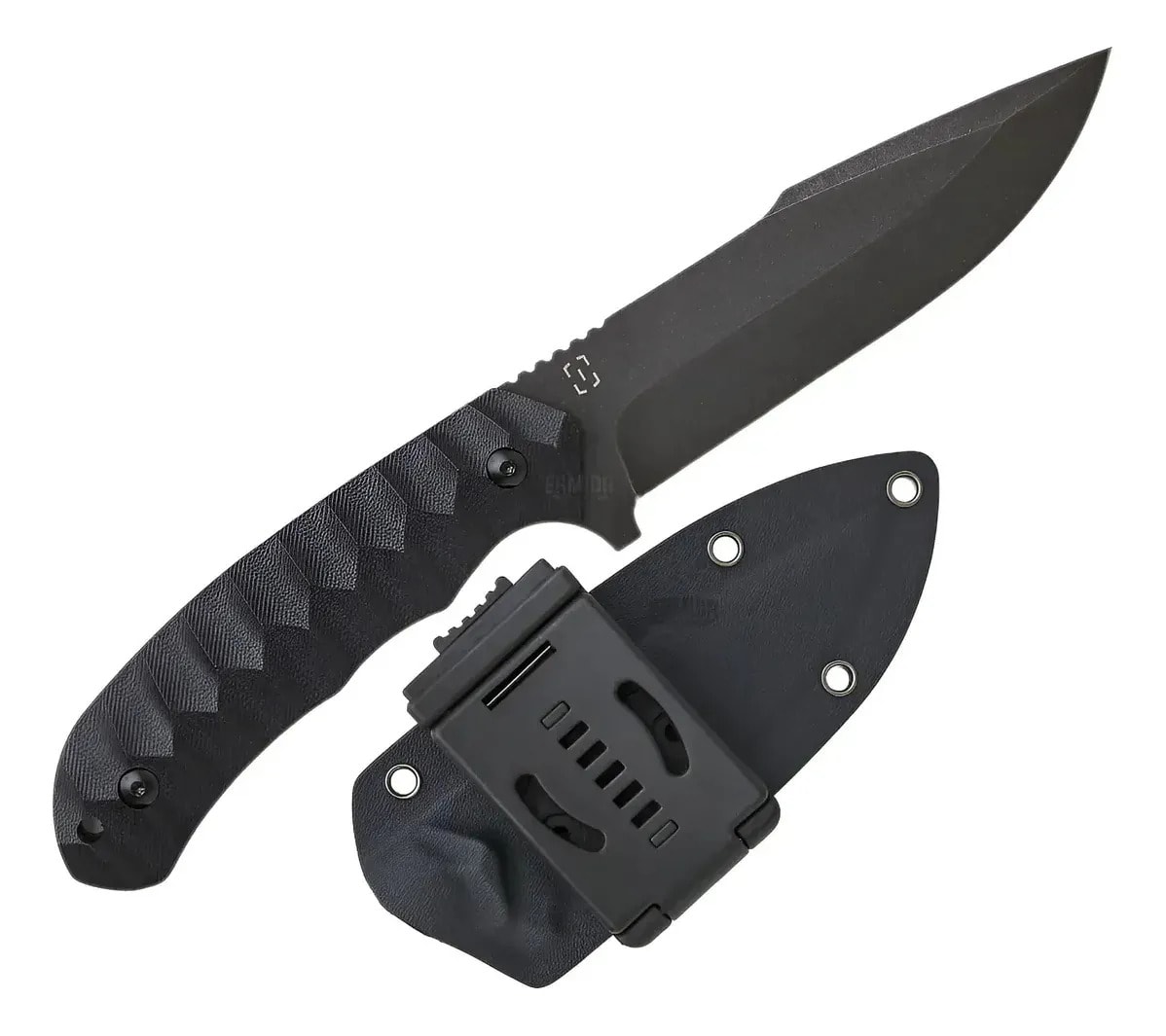 Faca Prowl Com Bainha De Kydex Preto - Invictus