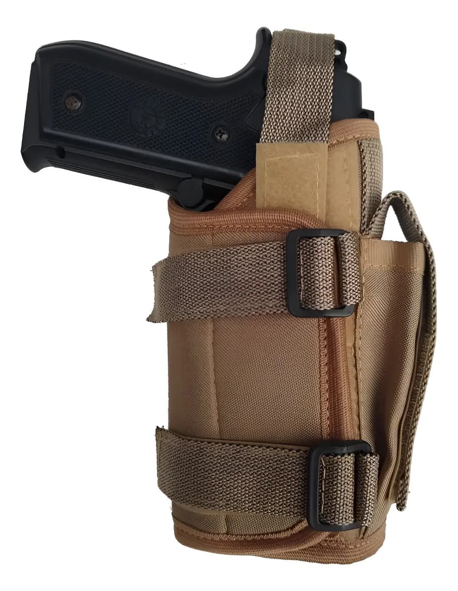Coldre Universal Modular Preto - Verde Oliva - Tan Coyote