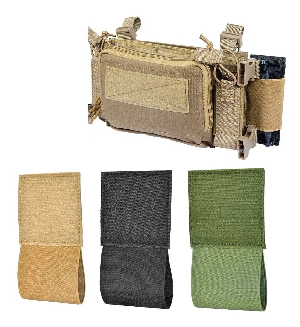 Torniquete Elástico Molle Modular Estanque Tático Militar