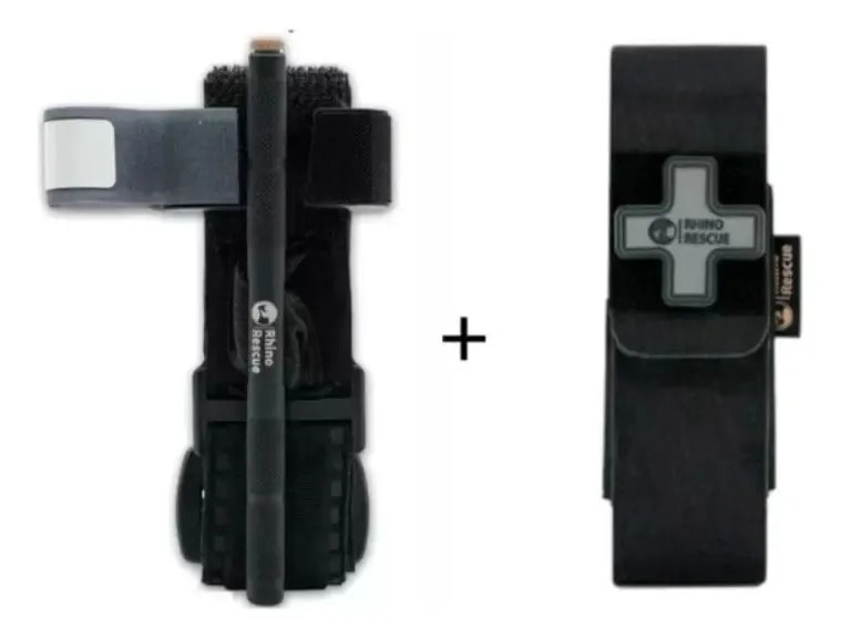 Kit Tático Rhino Rescue (torniquete Gen2 + Porta Torniquete)
