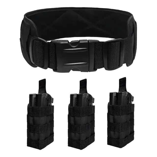 Cinto Modular Tático +3 Porta Mag Fuzil Duplo Ja Rio Militar