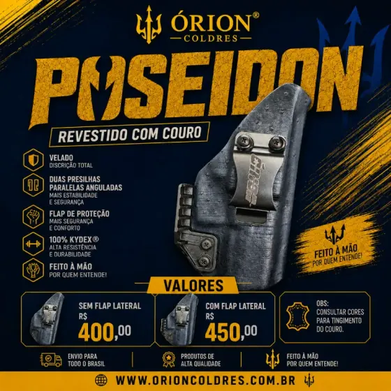 Poseidon Torsion Couro